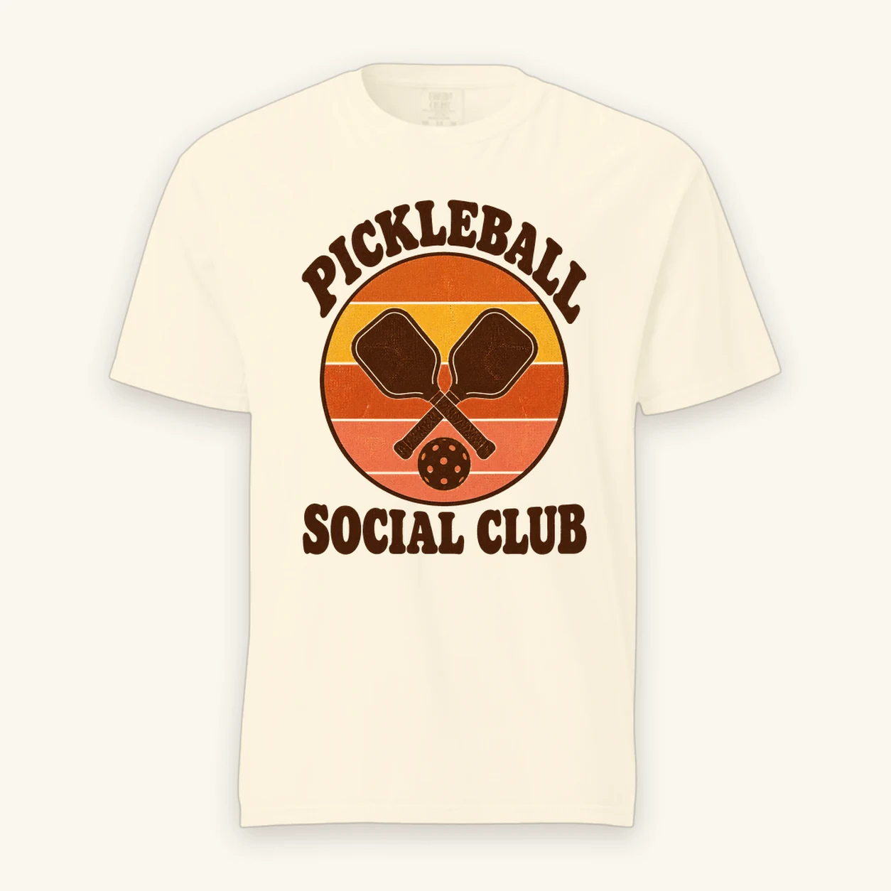 A club tee on Garment-Dyed Heavyweight Tee