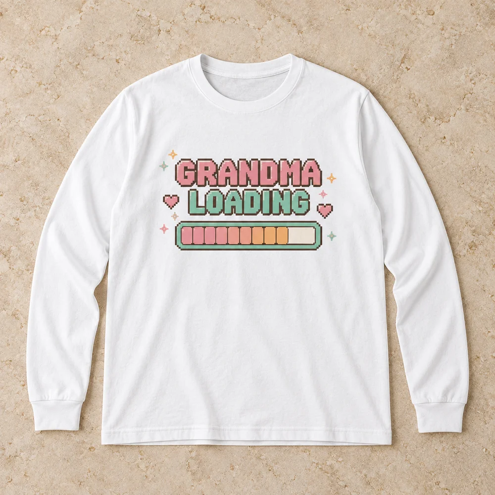 Grandma loading on Unisex Long Sleeve Tee