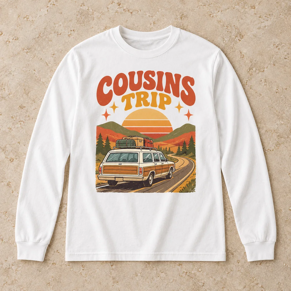 Cousins trip on Unisex Long Sleeve Tee