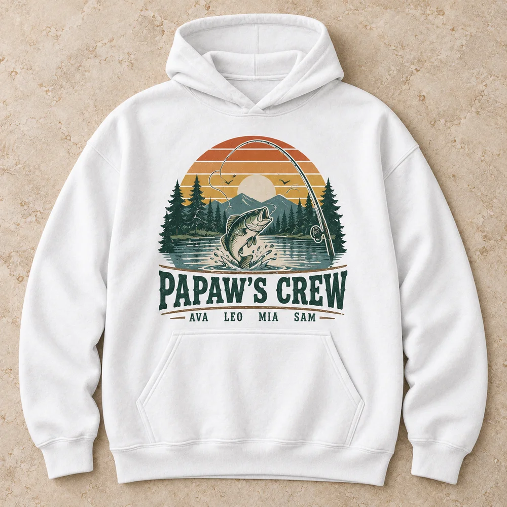 Papaw’s crew on Heavy Blend Hoodie