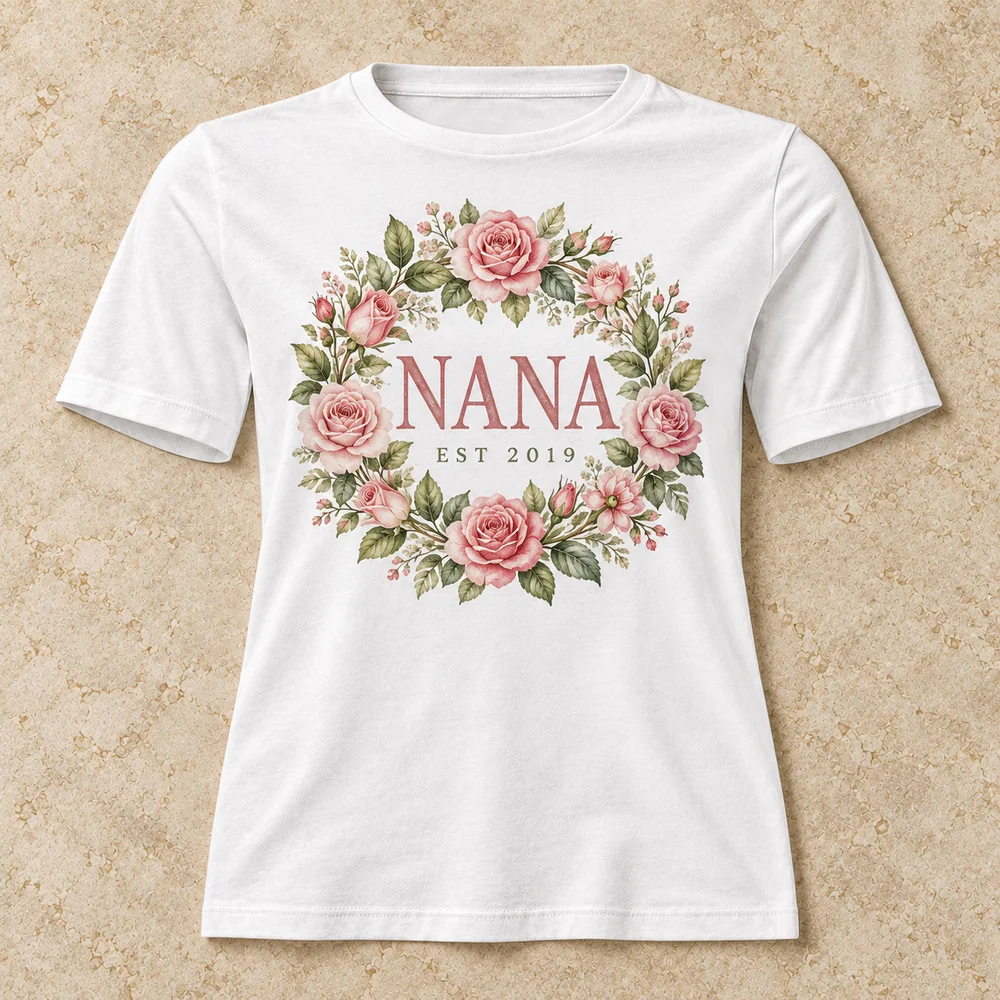 Nana since 2019 on Women's Relaxed Jersey Tee