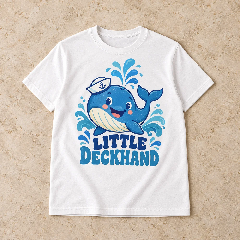 Little deckhand on Youth Staple Tee