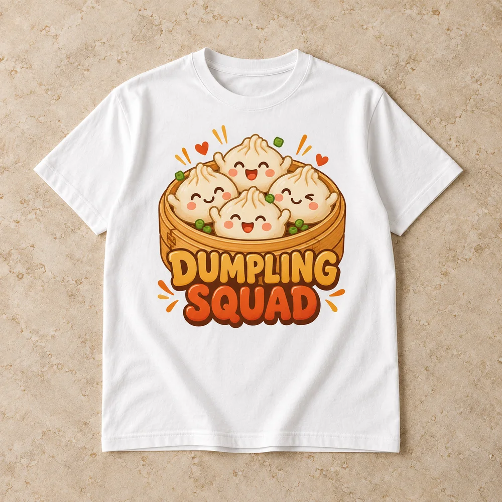Dumpling squad on Softstyle T-Shirt