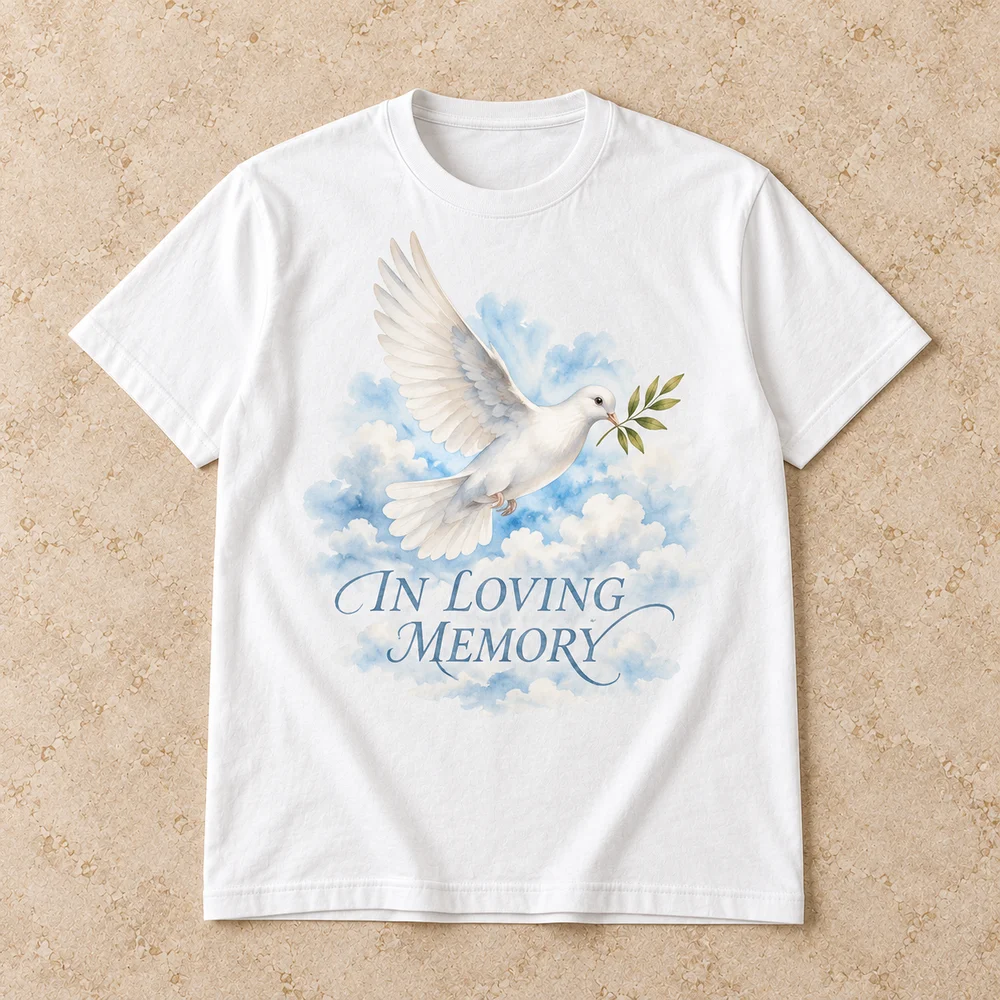 In loving memory on Unisex Jersey Tee